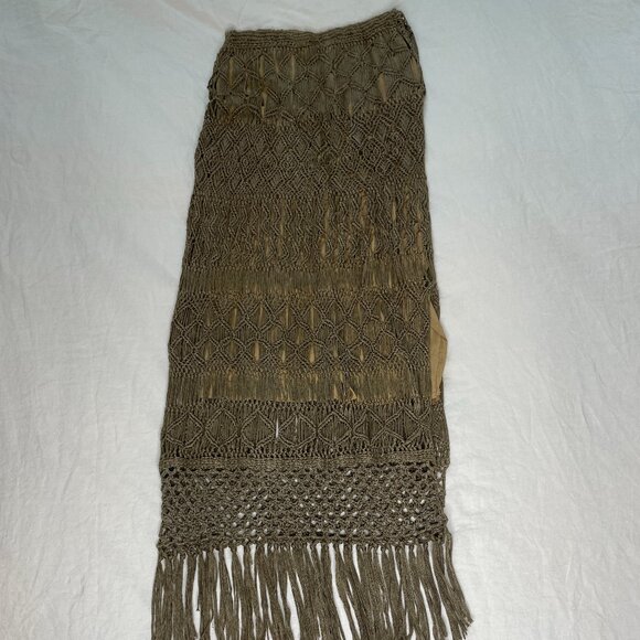 Ralph Lauren macrame skirt / dress - Picture 1 of 7